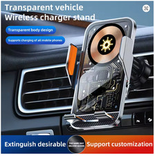Universal Car Wireless Charging Phone Holder Air Vent Mount for Smartphones