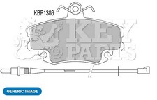 KEY PARTS KBP1879 Brake Pad Set For Disc Front For Chevrolet Daewoo Kalos Proton