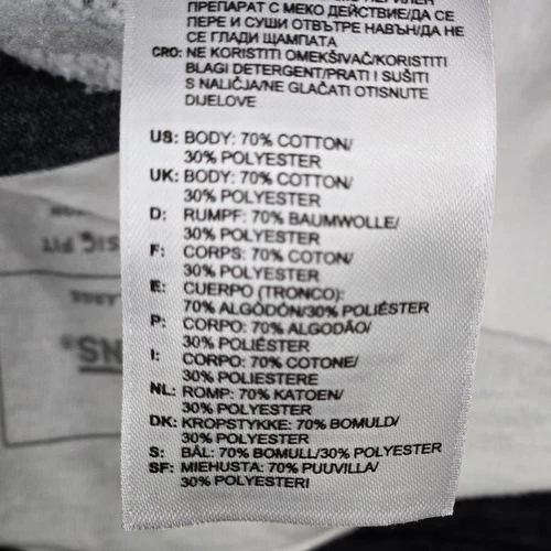 Adidas Men Jacket L Gray Fleece Activewear Zipper Logo Long Sleeve READ image 7