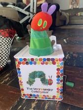 The Very Hungry Caterpillar Jack in the Box World of Eric Carle Toy tin metal