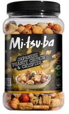 Mitsuba Japanese Peanut Crunch & Crispy Mild Spice Rice Snack Crackers 650g
