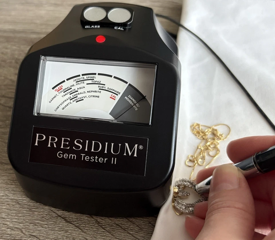 "Collar colgante de diamantes de corazón abierto de oro amarillo de 10 quilates de 20"" HERMOSO 6 g" Foto 2 de 4