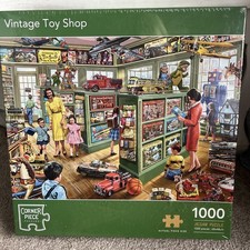Corner Piece 1000 Piece Jigsaw Puzzle VINTAGE TOY SHOP - NEW & SEALED