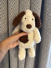 Jellycat Small Bashful Mutt Dog Puppy Brown/Cream Retired 12’’ (a4)