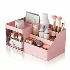 Makeup Organizer With 2 Drawers, Countertop Organizer For Vanity, Bathroom Or...