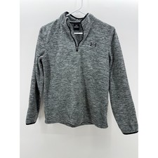 Under Armour Boys Quarter zip Fleece - Large