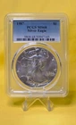 1987 $1 American Silver Eagle 1 oz ~ PCGS  MS68 ~ Blue Label