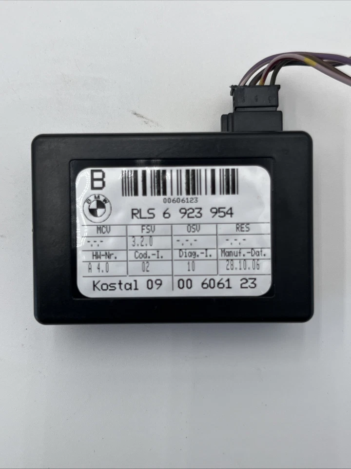 BMW X3 2003-2010 módulo de sensor de lluvia y luz montado en el parabrisas OEM 6923954 Foto 2 de 4