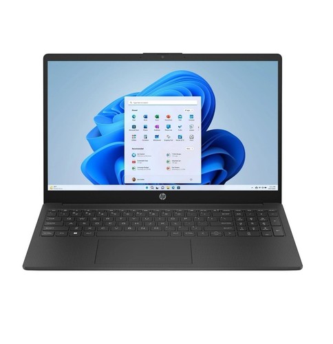 HP 15-fd0079wm 15" HD N200 1GHz Intel UHD Grafik 4GB RAM 128GB SSD - Bild 1 von 3