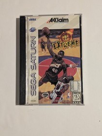 Acclaim NBA Jam Extreme Sega Saturn Basketball Game Manual Included