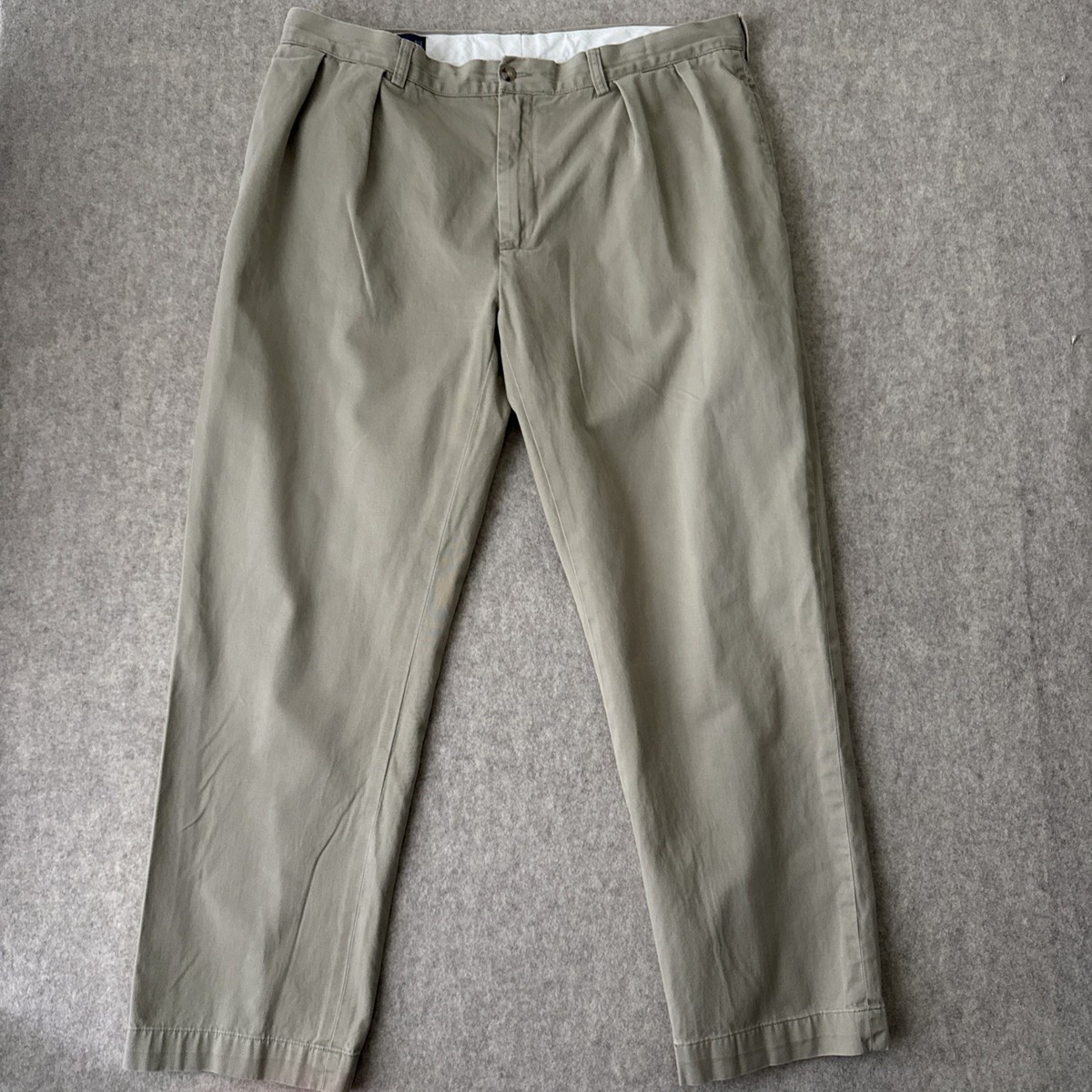 Polo Ralph Lauren Ethan Pants Mens Actual 40x30 Tan Pleated