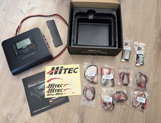 Hitec H4 Smart Charger 4 Kanal Ladegerät LiPo NiMH & Blei Akkus