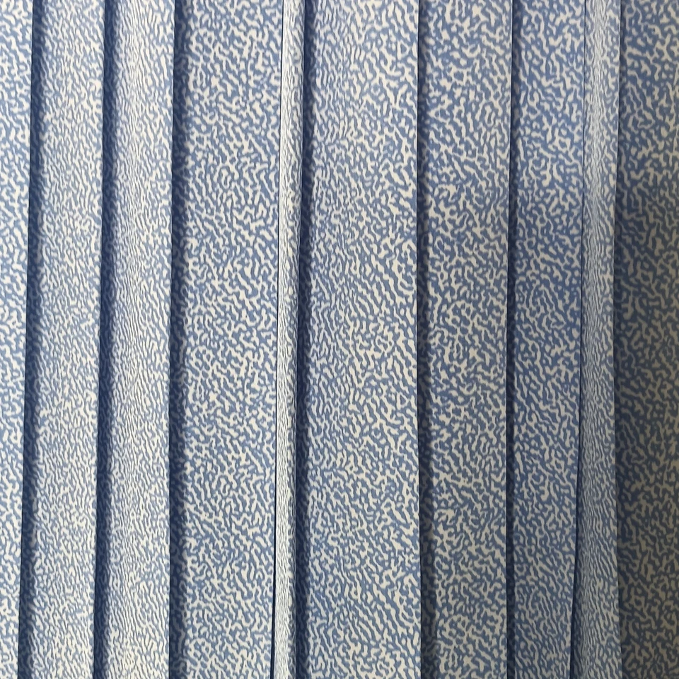 Falda midi plisada vintage Sportscraft azul talla 16 ligera trabajo clásico Foto 2 de 4