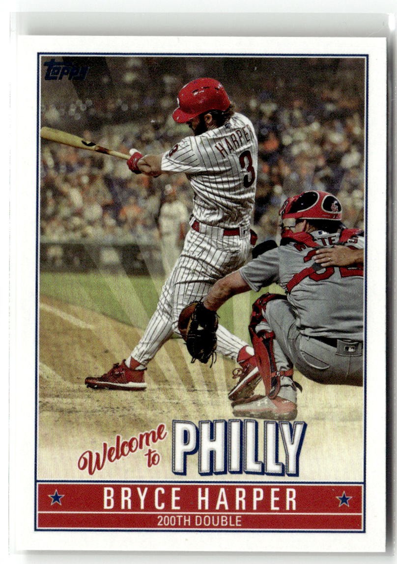 2019 Topps Update #BH-9 Bryce Harper Bryce Harper Welcome to Philly