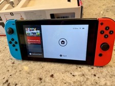 Nintendo Switch HAC-001(-01) 32GB 2020 Neon Blue/Red Joy-Con Dock+Cables