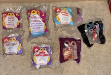 Vintage Lot of 6 McDonald's 1990-2020 Disney Mulan Hercules Happy Meal Toys
