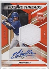 2022 Elite Extra Edition Future Threads Signatures Orange Ian Moller Auto 00ht