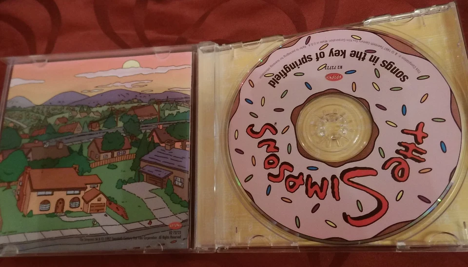 Simpsons – Songs In The Key Of Springfield - CD Album Soundtrack TV Musik Kult - - Bild 3 von 3