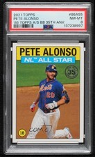 2021 Topps 1986 Topps All-Star Baseball Pete Alonso #86AS5 PSA 8 1i3m