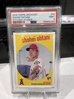2018 Topps Archives - Shohei Ohtani #50 PSA 9