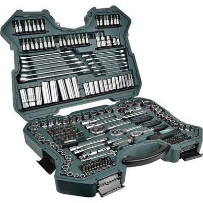Brüder Mannesmann M98430 1/4 (6.3mm), 3/8 (10) Metric Compass Wrench Kit