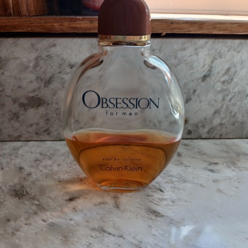 Vintage Obsession di Calvin Klein Colonia 4,0 once/125 ml ~ Splash ~ FORMULA ORIGINALE ANNI '80
