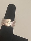 Vintage Sterling Silver 925 Leaf Design Ring — photo 4