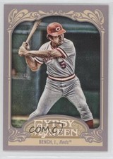 2012 Topps Gypsy Queen Image Variation Johnny Bench (Two Hands on Bat) HOF 0i0
