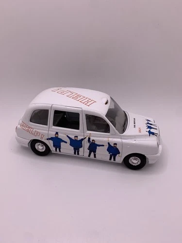 The Beatles Corgi Vintage Die Cast Model Toy Car Album Cover Taxi - HELP!