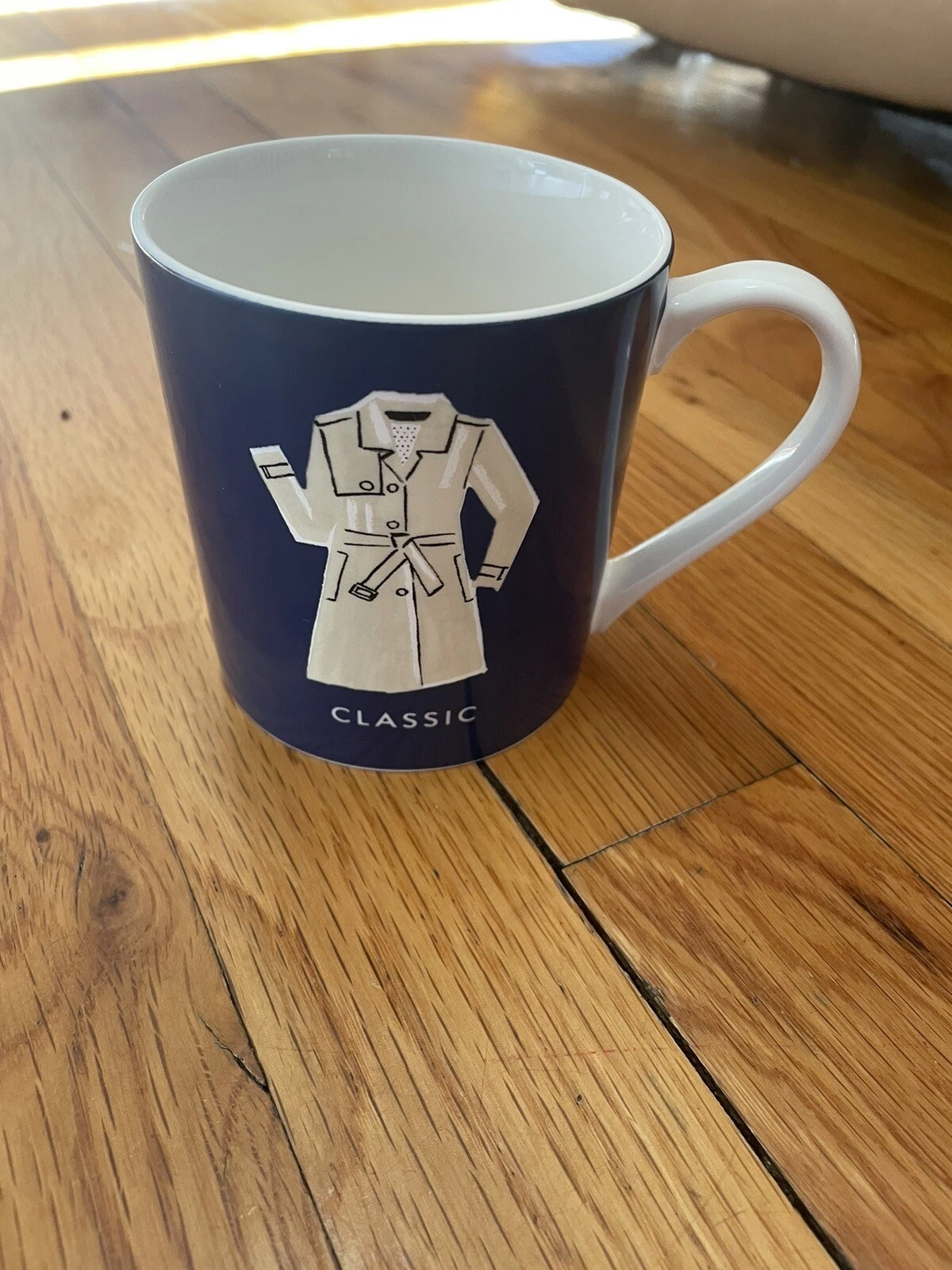 Trench coat Kate Spade New York classico "Cose che amiamo" Lenox tazza tè caffè