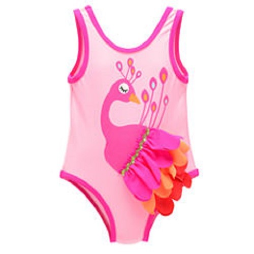 baby pink one piece swimsuit
