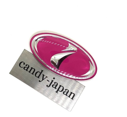 Subaru Genuine Front Grill Cherry Pink Emblem Badge Impreza GDB GDC STI 00-05 - Picture 19 of 24