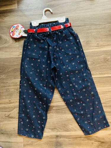 Vtg TEEETY BIRD Looney Tunes Girls Jeans NWT Sz 5 - Picture 3 of 8