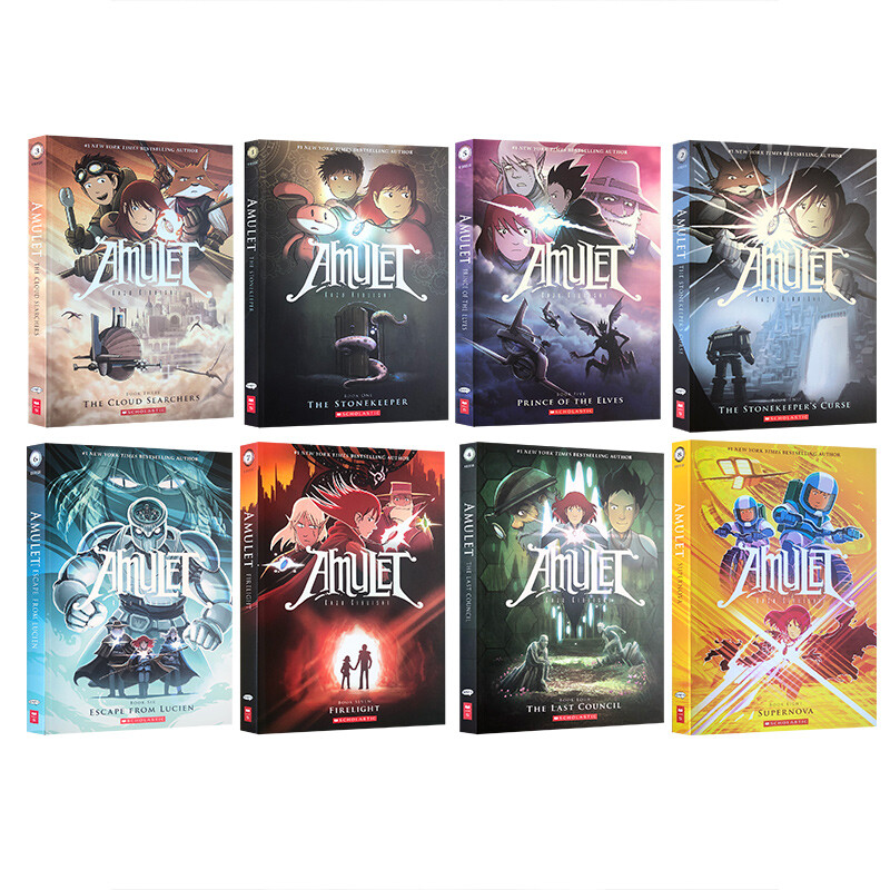 NEW Amulet BOXSET By Kazu Kibuishi NEW Collection Gift Set