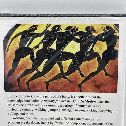 Anatomy for Artists Man in Motion 2nd Edition Instructional DVD (2010) - Picture 3 of 7