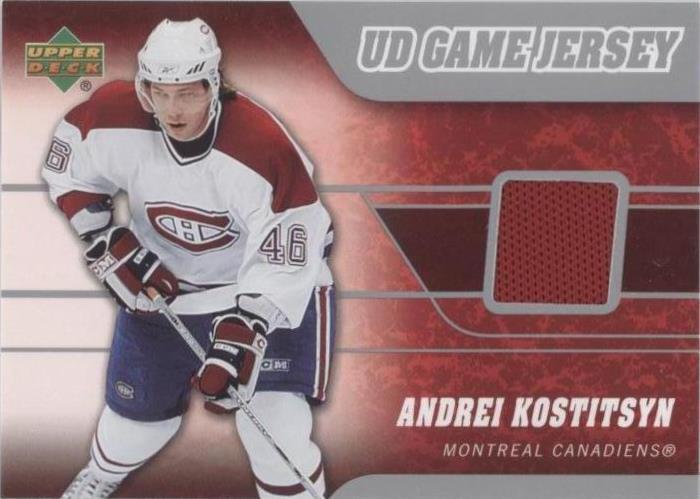 2006-07 Upper Deck - Andrei Kostitsyn #J-KS - 1 of 1