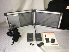 GoSpeak VP3300 Portable Amp System + 2 AUDIO TECHNICA PRO88W Wireless Mic System
