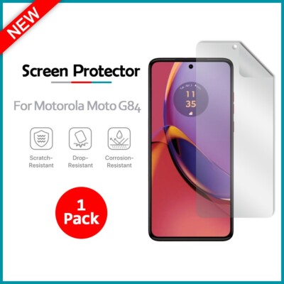 B2G1 FREE LCD Clear HD Screen Protector for Android Phone Motorola Moto G84