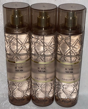NEW Bath  Body Works IF YOU MUSK Fine Fragrance Mist x 3