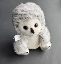 Russ Berrie Shining Stars Snowy Snow Owl Plush Doll Stuffed Bird White 2006 9"