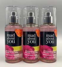 Bath  Body Works Mad About You Fine Fragrance Mist Travel 2.5 Fl Oz S/3 536C