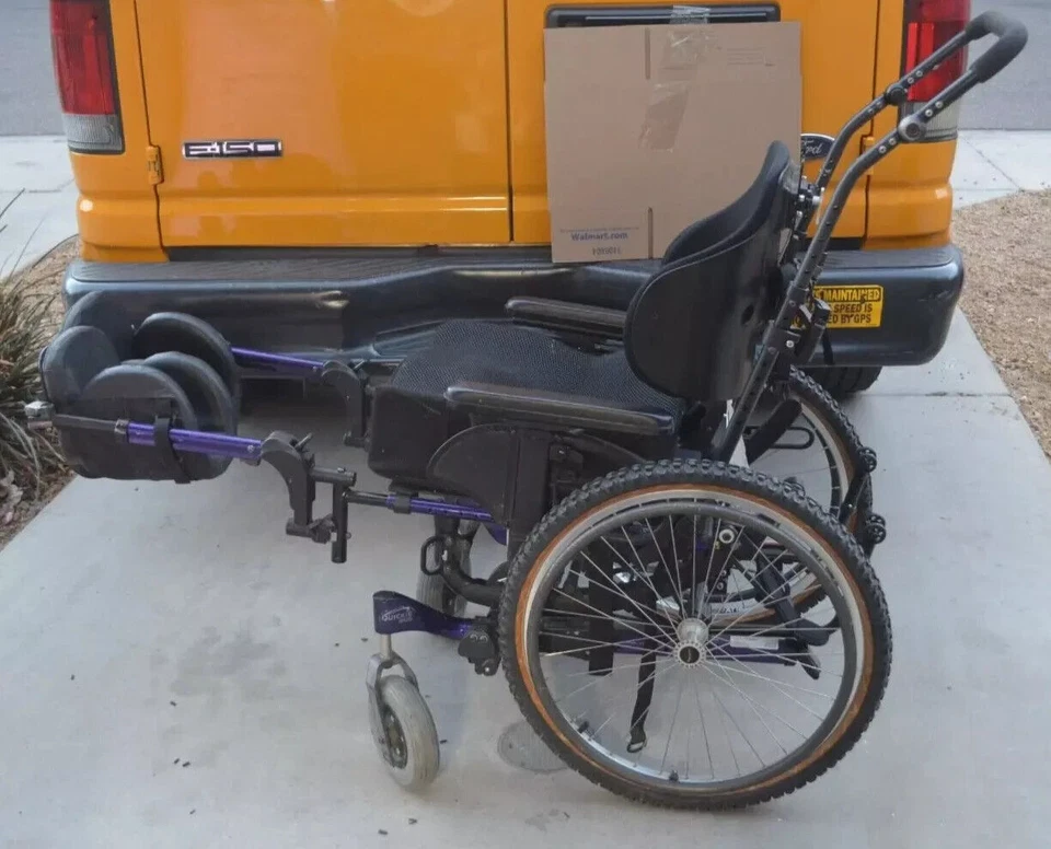 Ki Mobility Focus JAY Wheelchair Elevating Footrest Leg Rest Footrest AS IS READ - Image 2 of 4