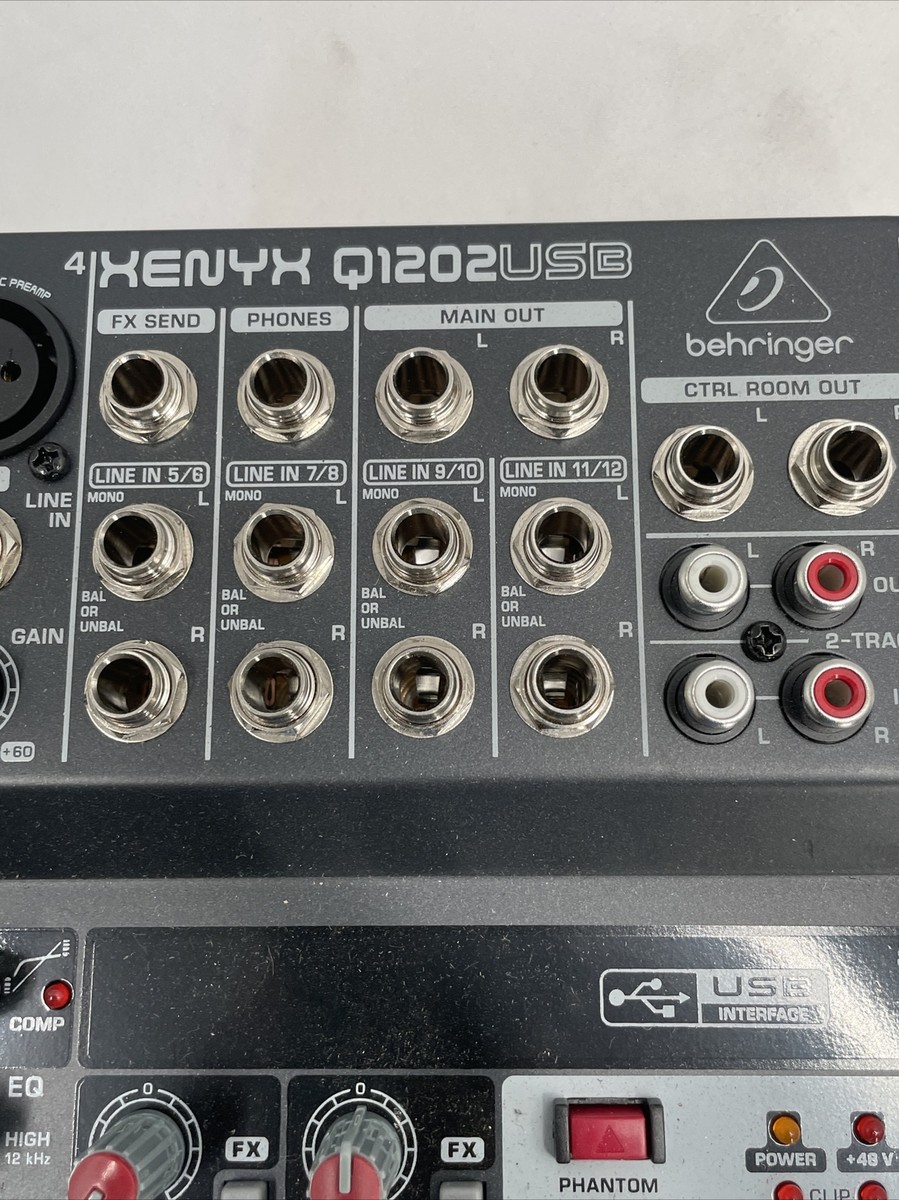 ベリンガー BEHRINGER XENYX Q1202usb Behringer | Product | Q1202USB