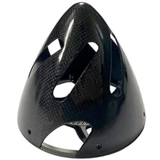 XOAR 82mm 2-Blade Carbon Fiber Spinner for Electric RC Fixed-Wing Model Airplane