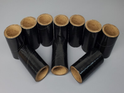 10pc Black Firework Heavy Wall Cardboard Tubes 1-1/4'' x 3'' x 3/16''
