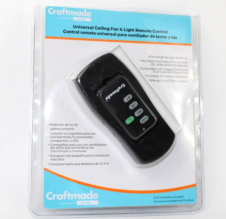 Craftmade Ceiling Fan Remote Manual Shelly Lighting