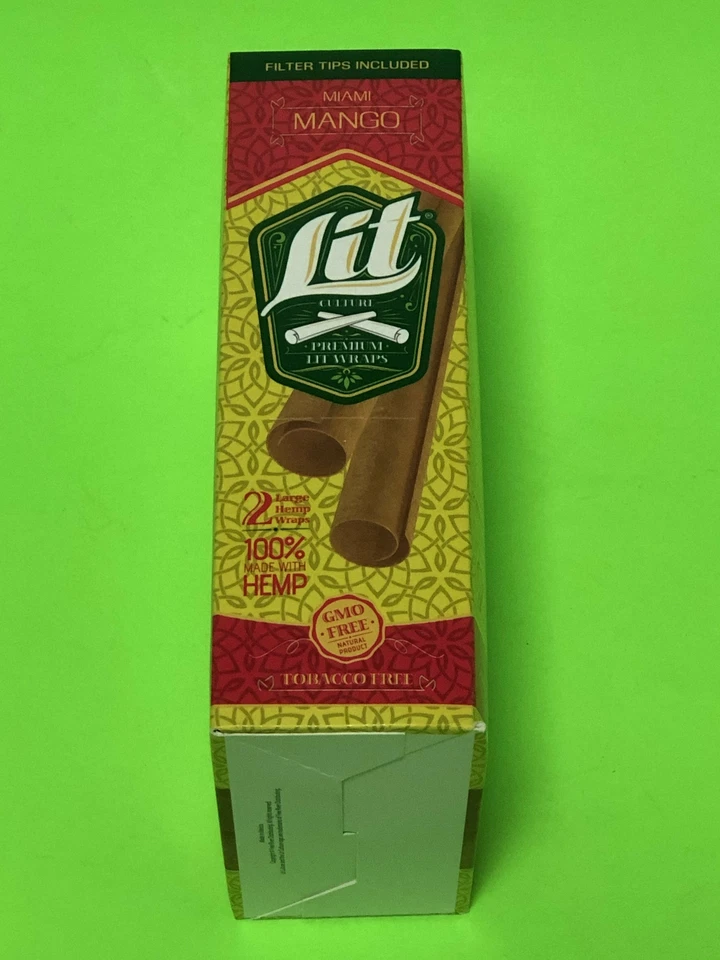免费赠品🎁Lit🔥文化迈阿密芒果🥭50 高品质大麻卷纸♨ — 第 2/4 张图片