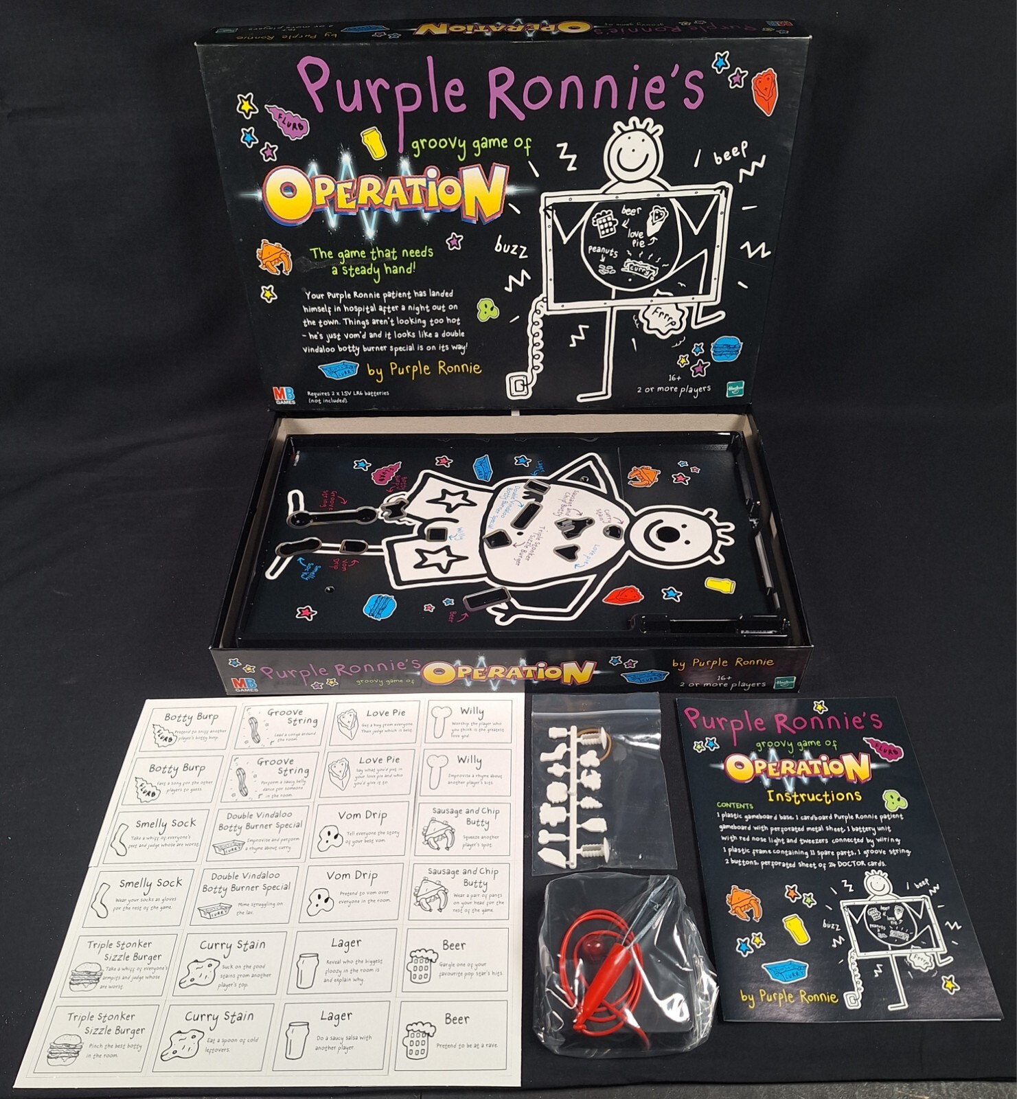 Operation Purple Ronnie Complete MB Games - 2002 - Brand New Sealed Contents