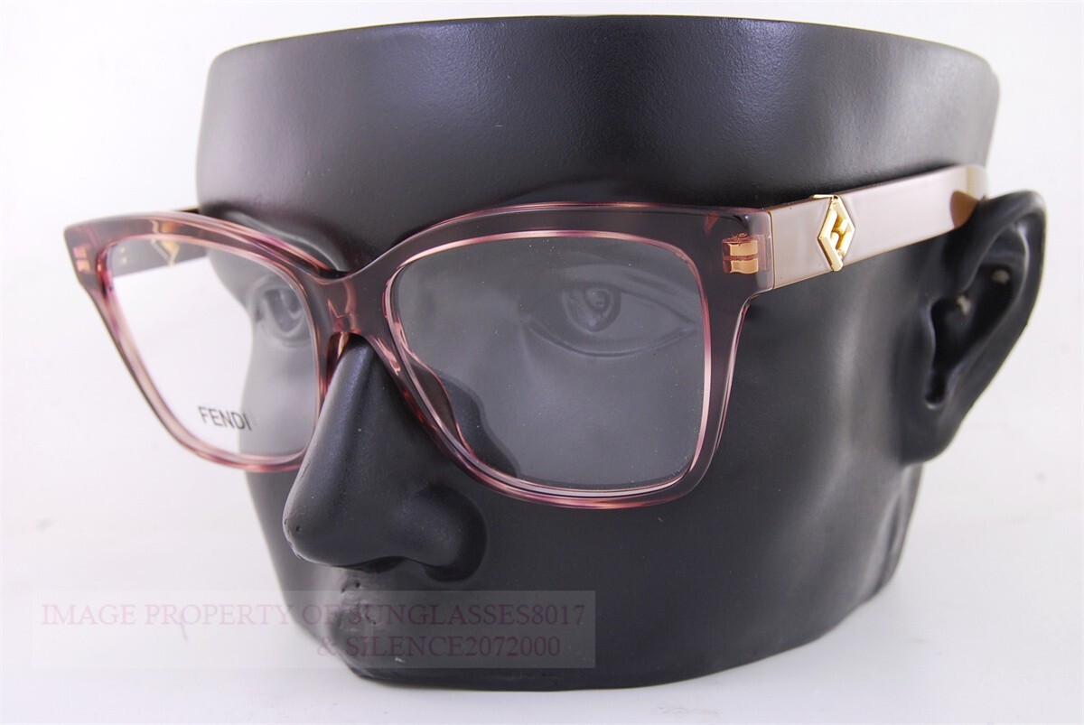 Brand New FENDI Eyeglass Frames FE 50117I 055 Brown For Women Size