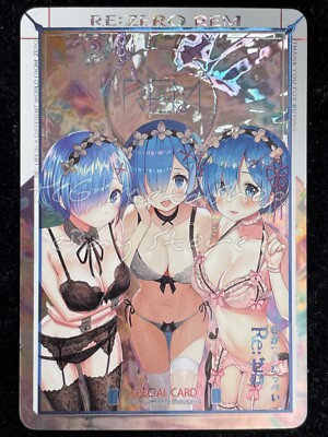   Rem Re:Zero Goddess Story Anime Card ACG # 838  